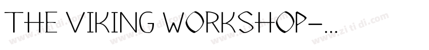 THE VIKING WORKSHOP字体转换